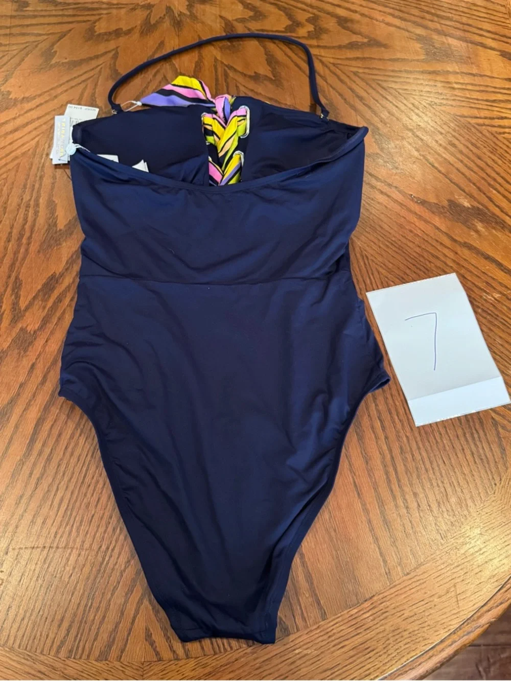 NWT $154 Sz 8 Trina Turk‎ Bal Harbour Solid Lace Up One Piece